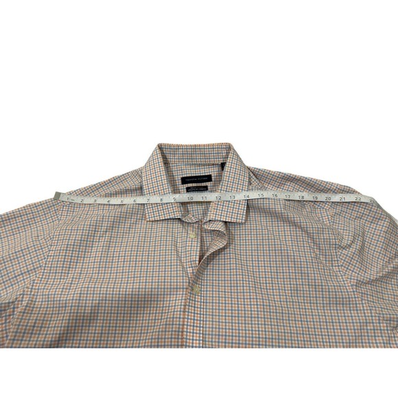 Tommy Hilfiger Shirt Mens XXL Pink Blue Striped Cotton Long Sleeve Button Up - Picture 3 of 15